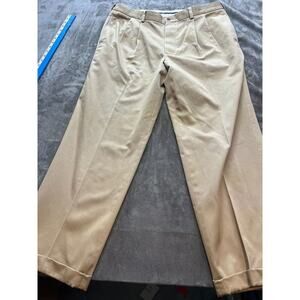 Brooks Brothers Pants Mens 37 x 30 Tan Brown Advantage Chino‎ Thompson Slacks